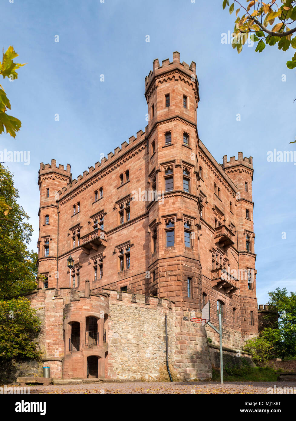 Mittelalterliche Ortenberg Burg, 11 sentury. Deutschland, Baden-Wu Stockfoto