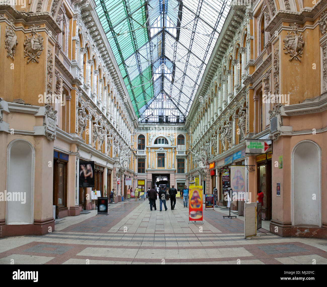 Passage Hotel, Odessa, Ukraine Stockfoto