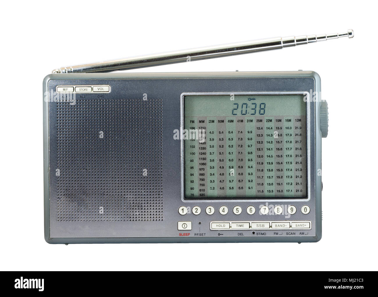 Moderne Funkempfänger Stockfoto