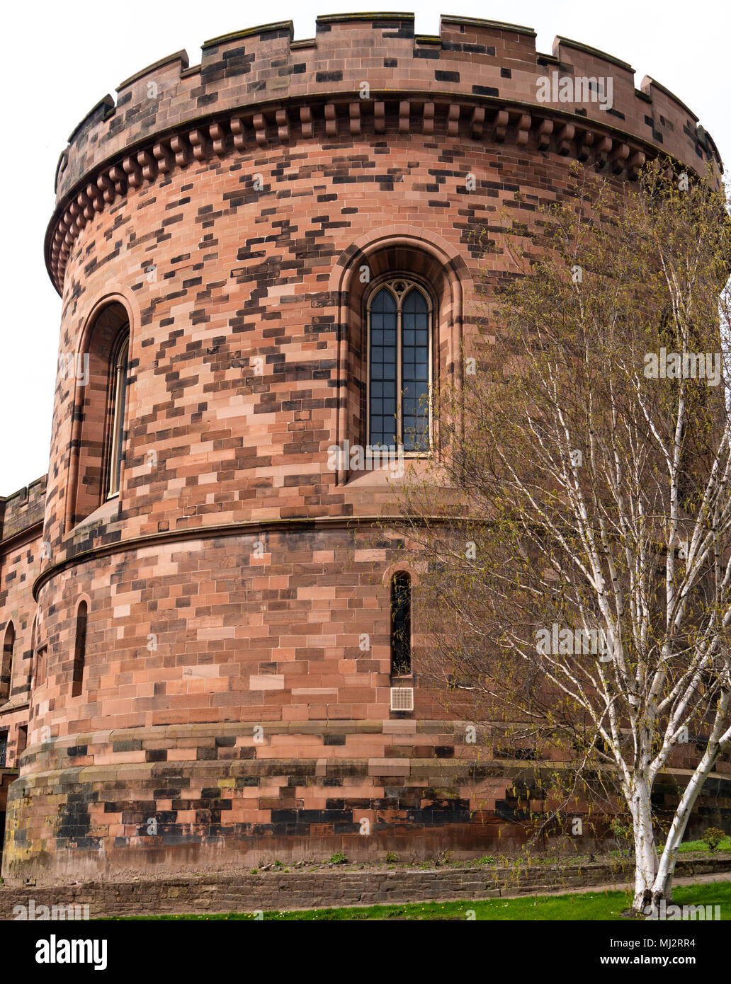 Carlisle Castle Carlisle, Großbritannien Stockfoto