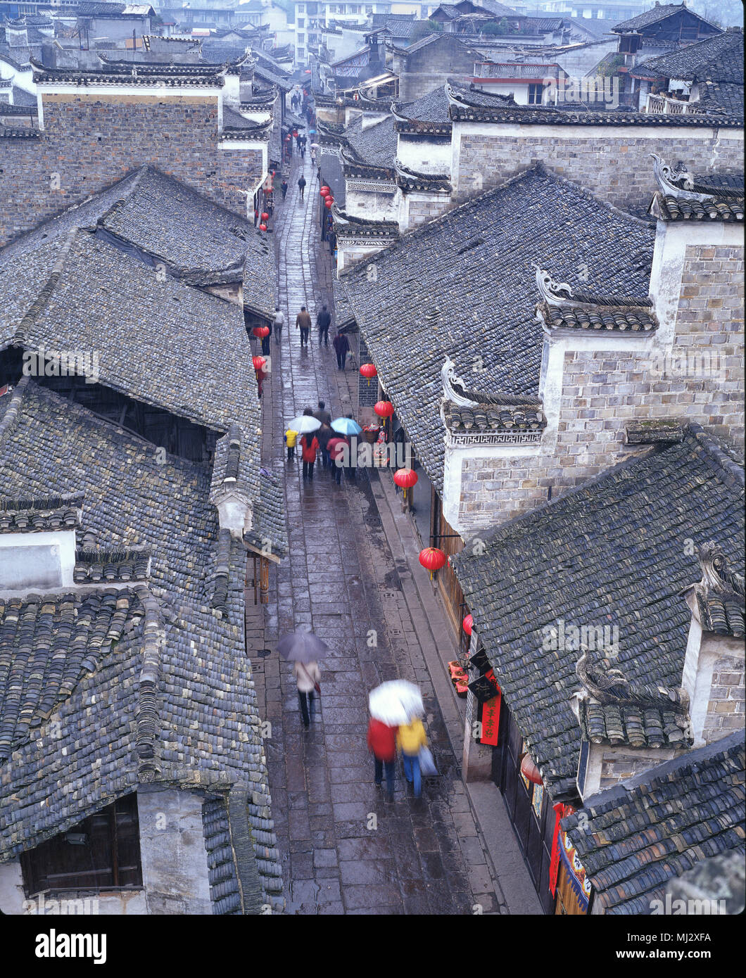 Phoenix antiken Stadt in der Provinz Hunan Stockfoto