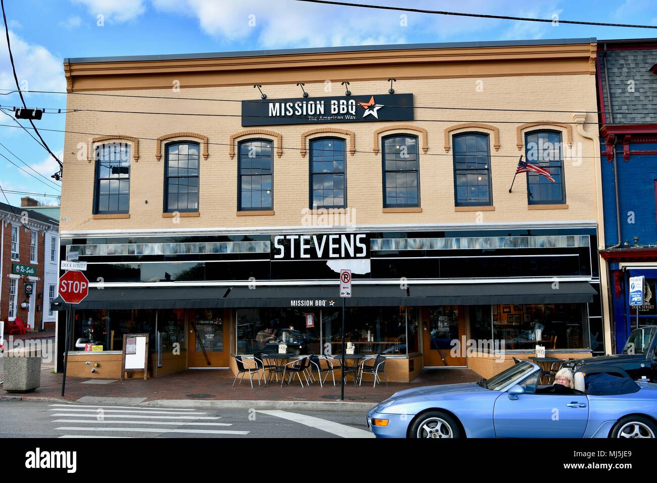 Mission BBQ Restaurant in Annapolis, MD, USA Stockfoto
