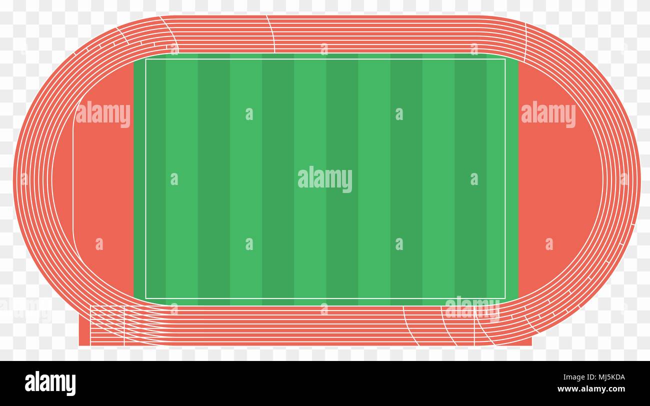 Laufstrecke, Ansicht von oben Sport Stadion. Vector Illustration Alamy Laufstrecke, Ansicht von oben Sport Stadion. Vector Illustration Alamy