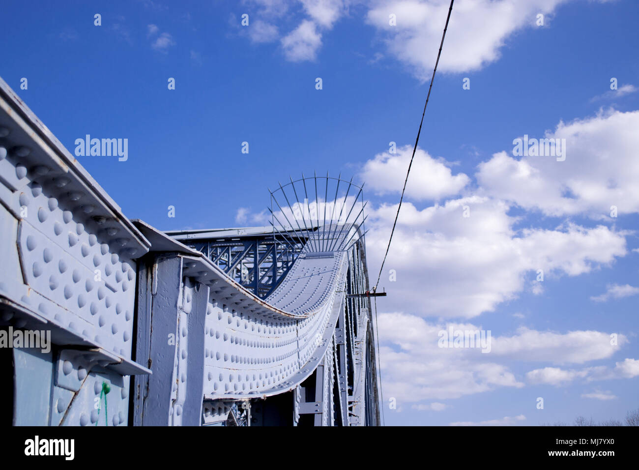 Krakau Brücke. Stockfoto