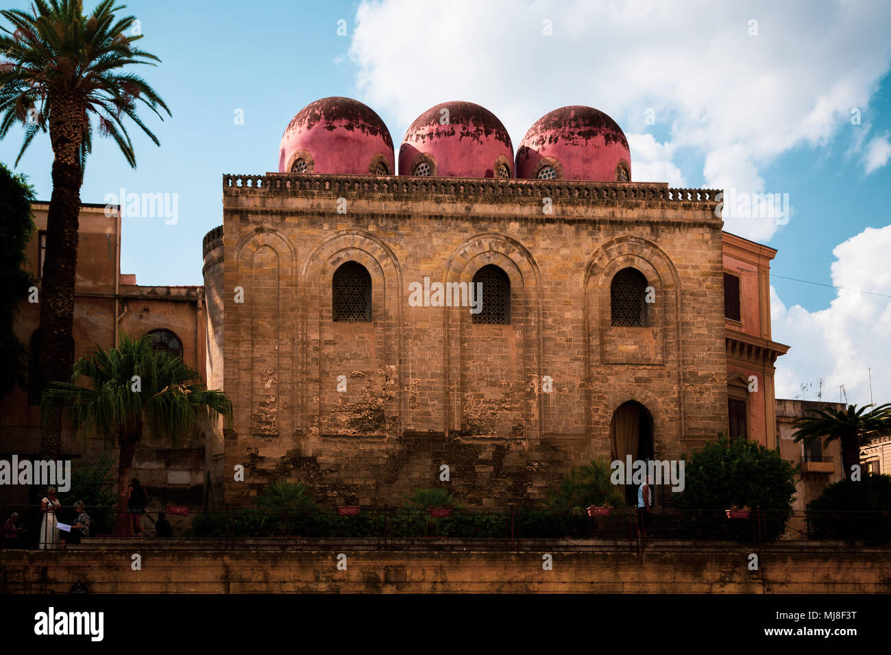 Palermo, Sizilien, San Cataldo Kirche Stockfoto