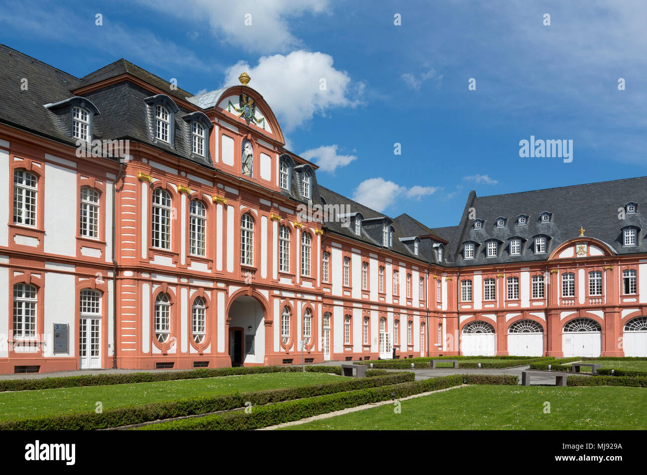 Brauweiler in Pulheim, Abtei, Prälaturhof, Nord- und Westflügel Stockfoto