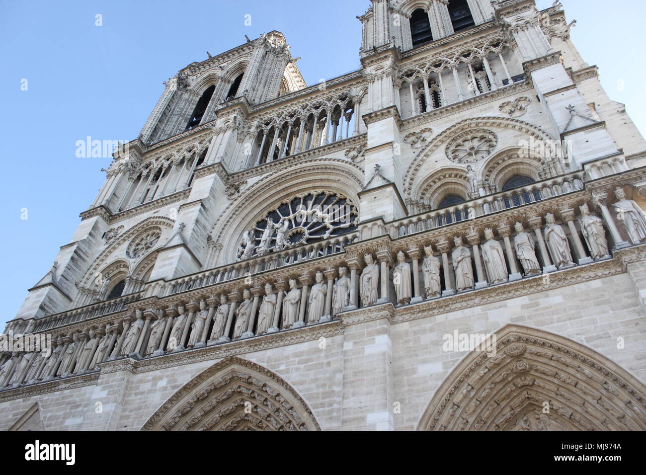 Notre-Dame - Paris Stockfoto