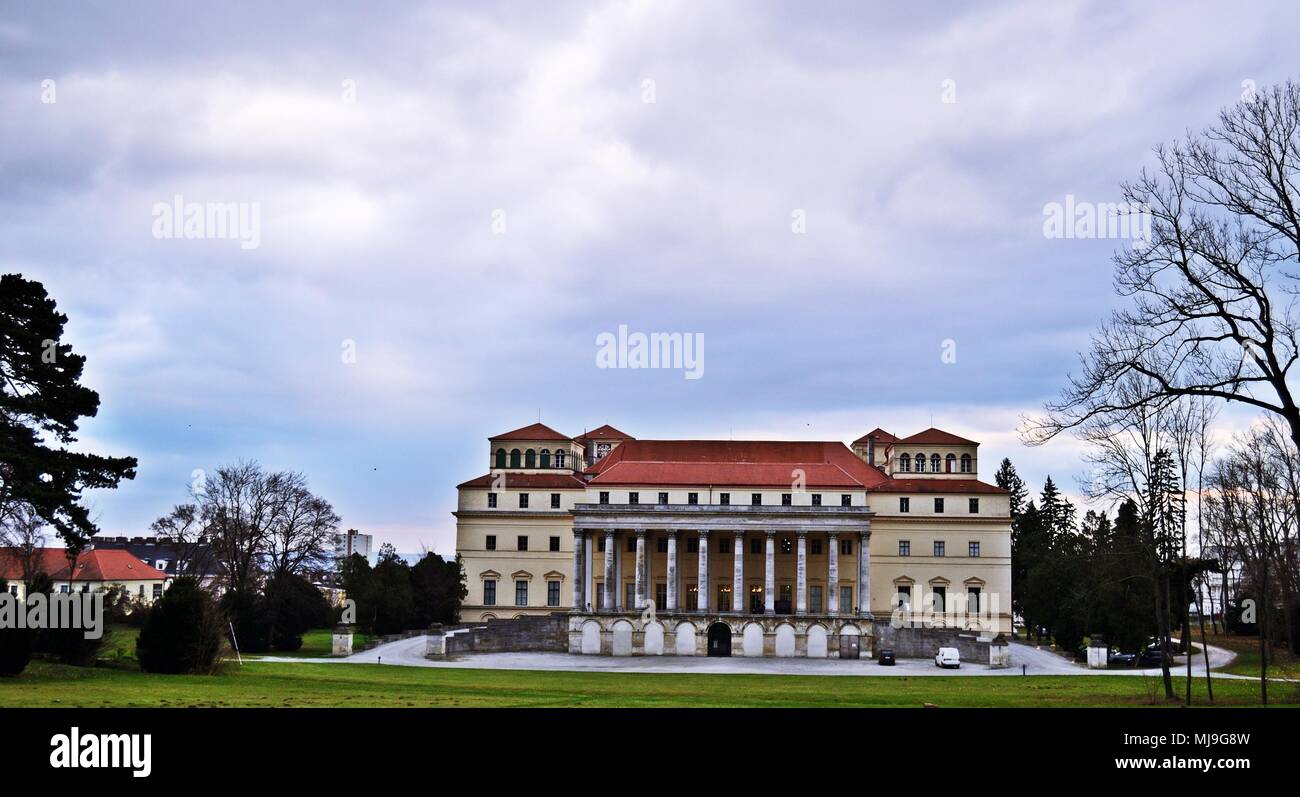 Schloss Esterházy in Eisenstadt, Österreich Stockfoto