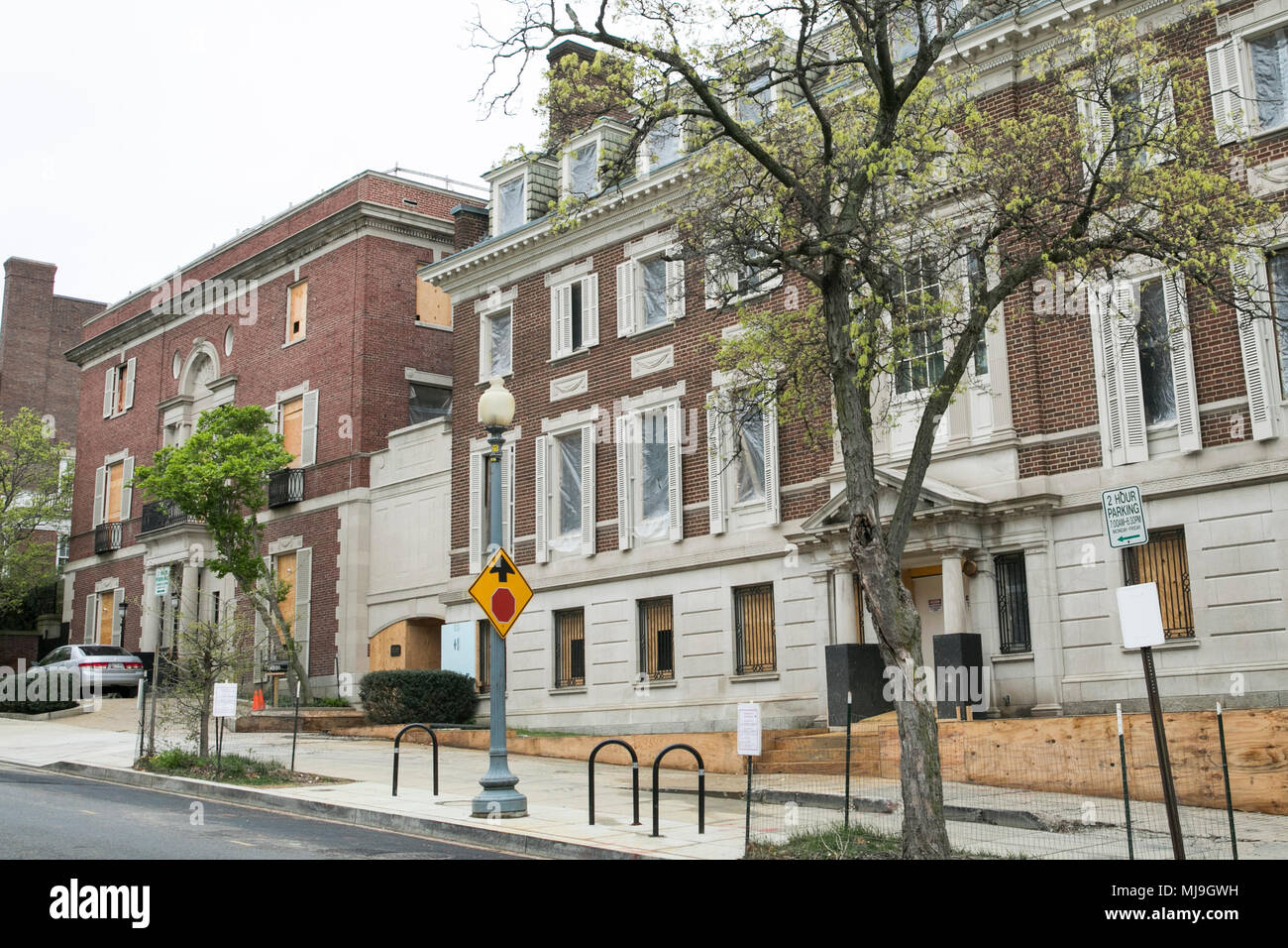 Die Heimat Von Amazon Grunder Und Ceo Jeff Bezos Im Kalorama Nachbarschaft Von Washington D C Stockfotografie Alamy