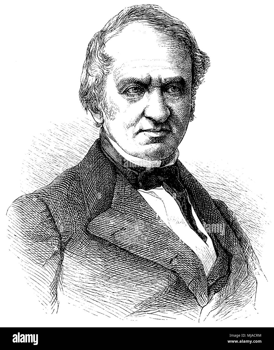 Heinrich Rose (geboren am 6. August 1795, gestorben 27. Januar 1864), Stockfoto