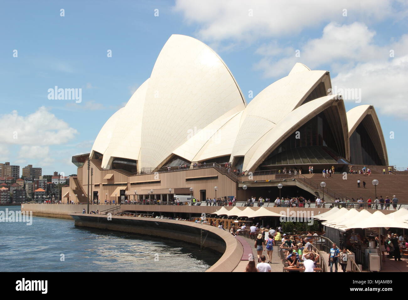 Die legendären Sydney Opera House Stockfoto