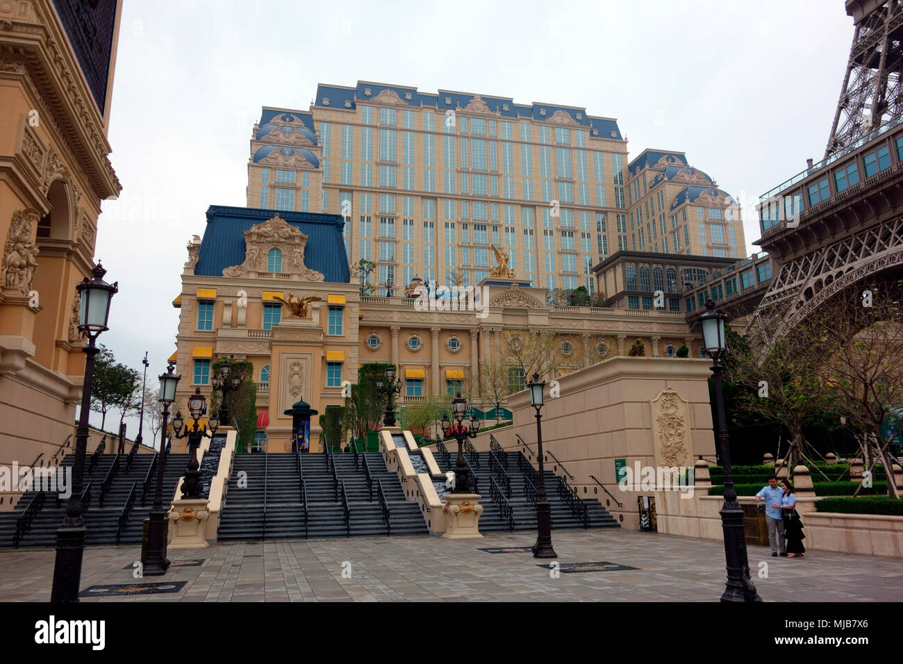 Die Pariser Macau Hotel Resort und Casino, Cotai Strip, Macau, China Stockfoto