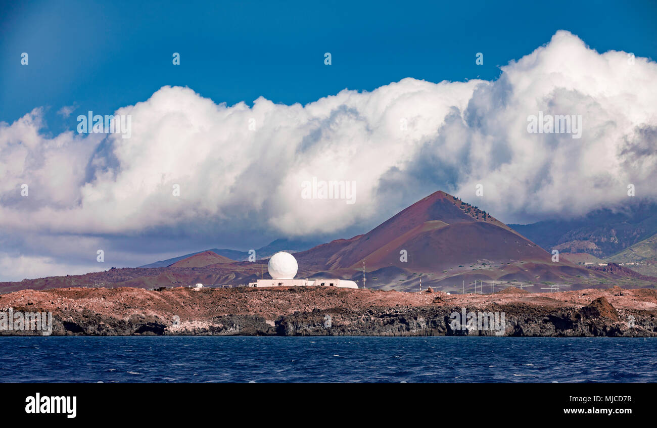 Ascencion, eine kleine Insel in der Mitte des Atlantischen Ozeans Stockfoto