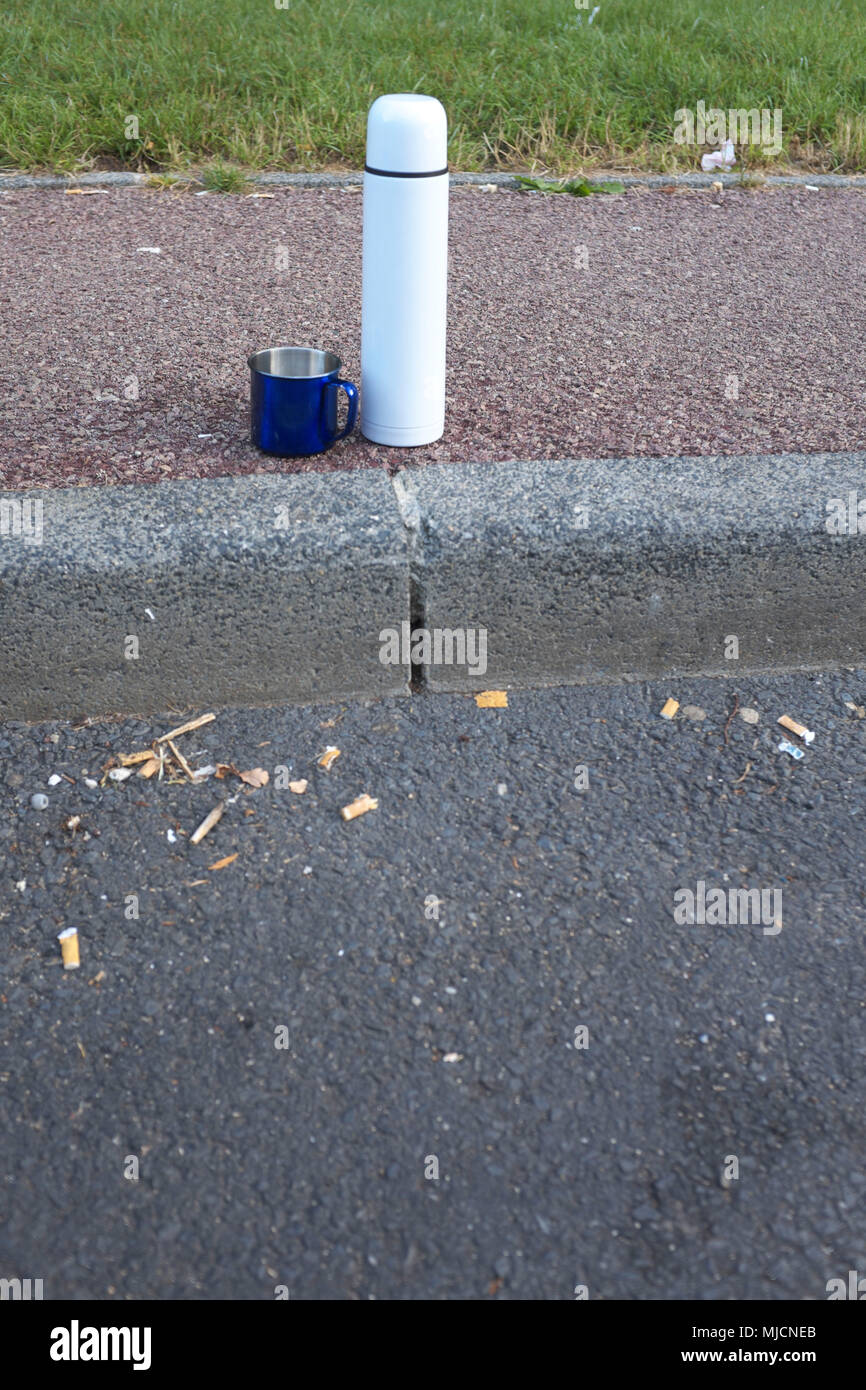 kurze Pause Stockfoto