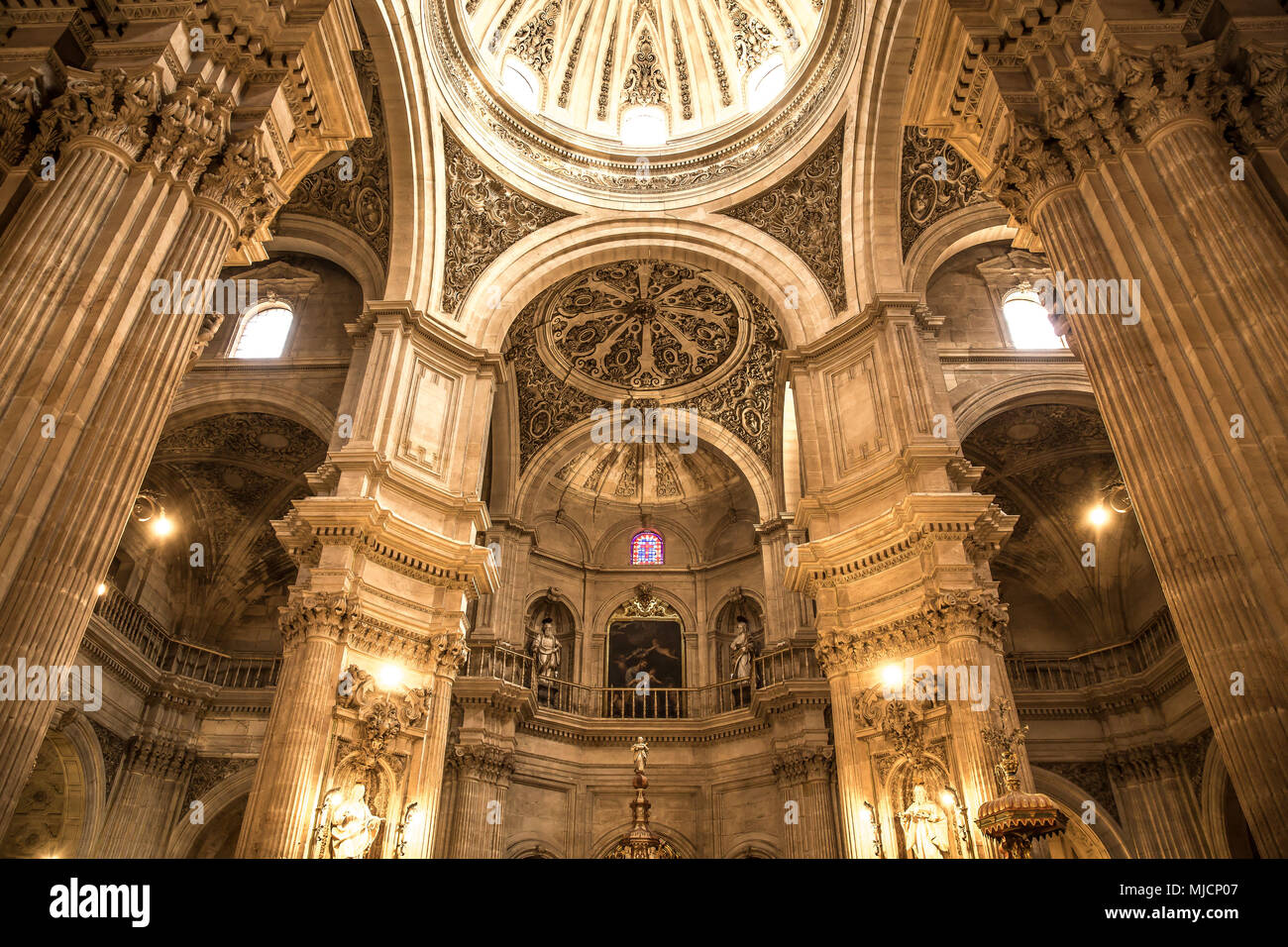 Europa, Spanien, Andalusien, Granada, Kathedrale, Innenansicht, Stockfoto