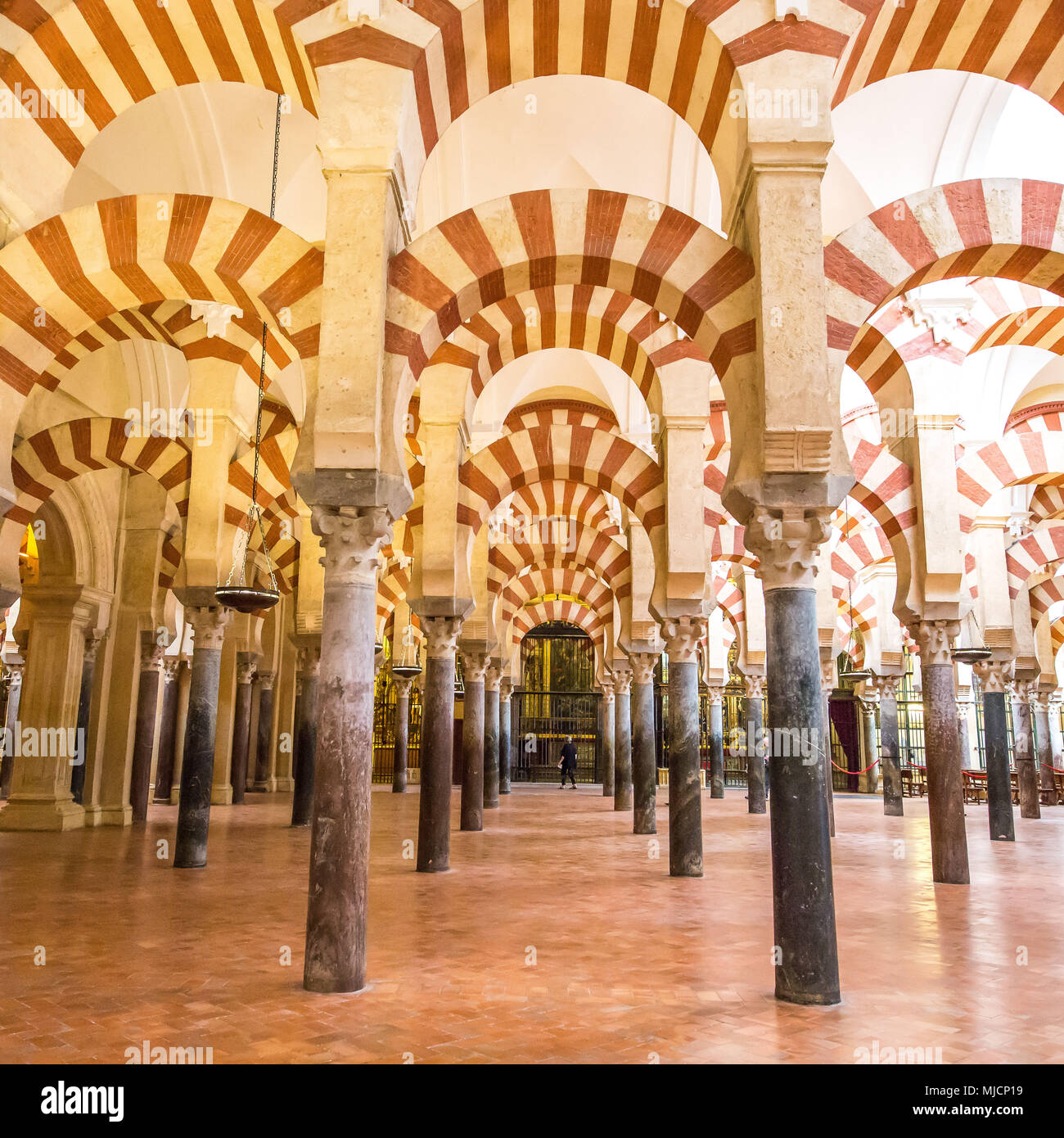 Europa, Spanien, Andalusien, Cordoba, Mezquita, Kathedrale, innere Stockfoto