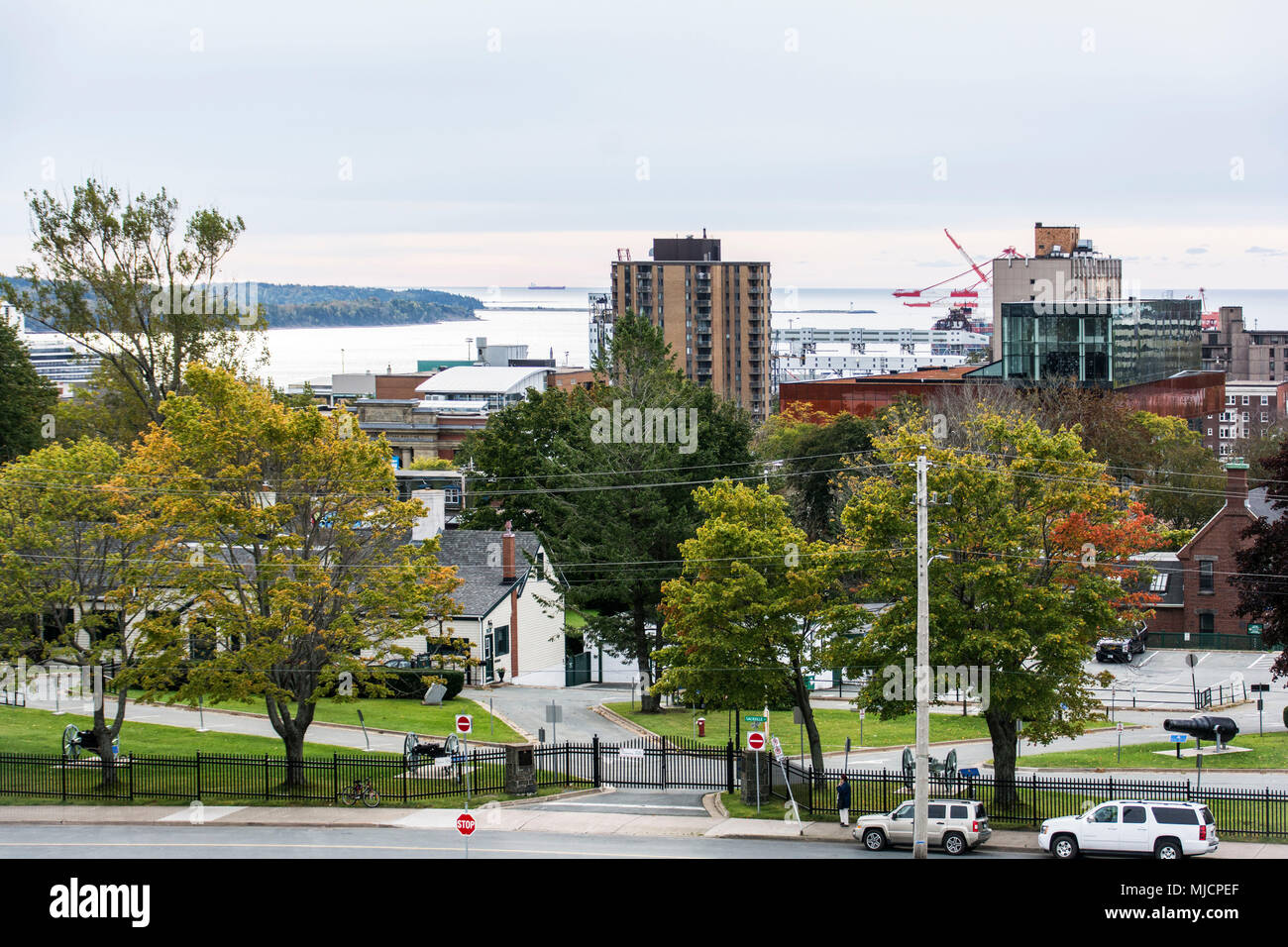 Anzeigen von Halifax in Kanada Stockfoto