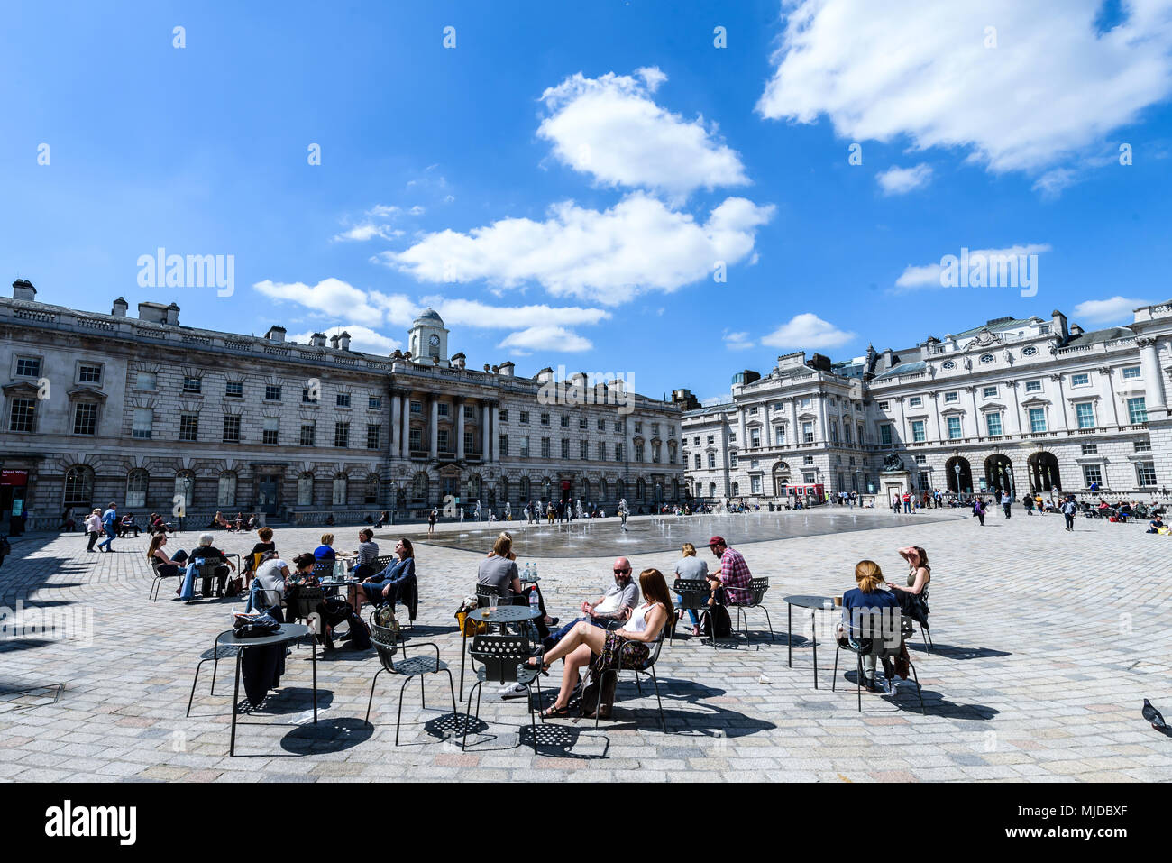 Somerset House in London Stockfoto