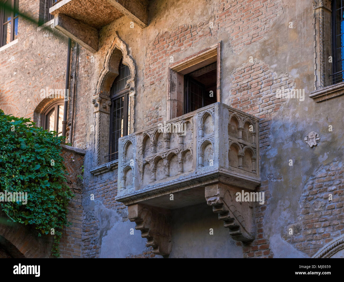 Balkon An Julias Haus Casa Di Giulietta Verona Venetien