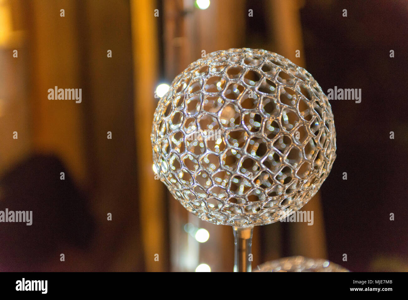 Weihnachtsschmuck, Advent, Glaskugel Stockfoto