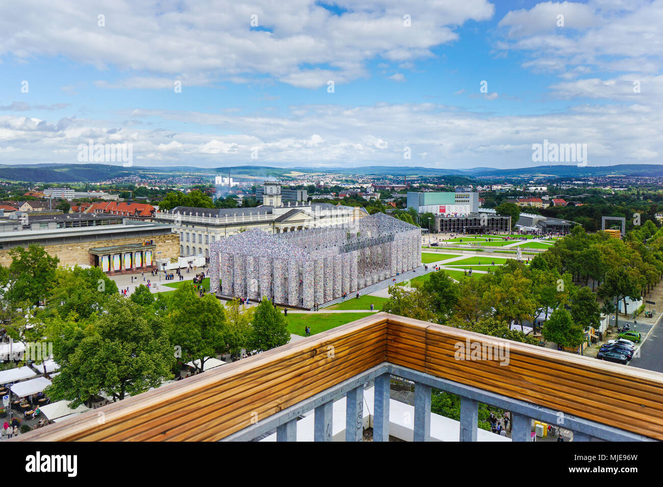 Deutschland, Hessen, Kassel, Altstadt, Stadtblick, Parthenon von Büchern, Stockfoto