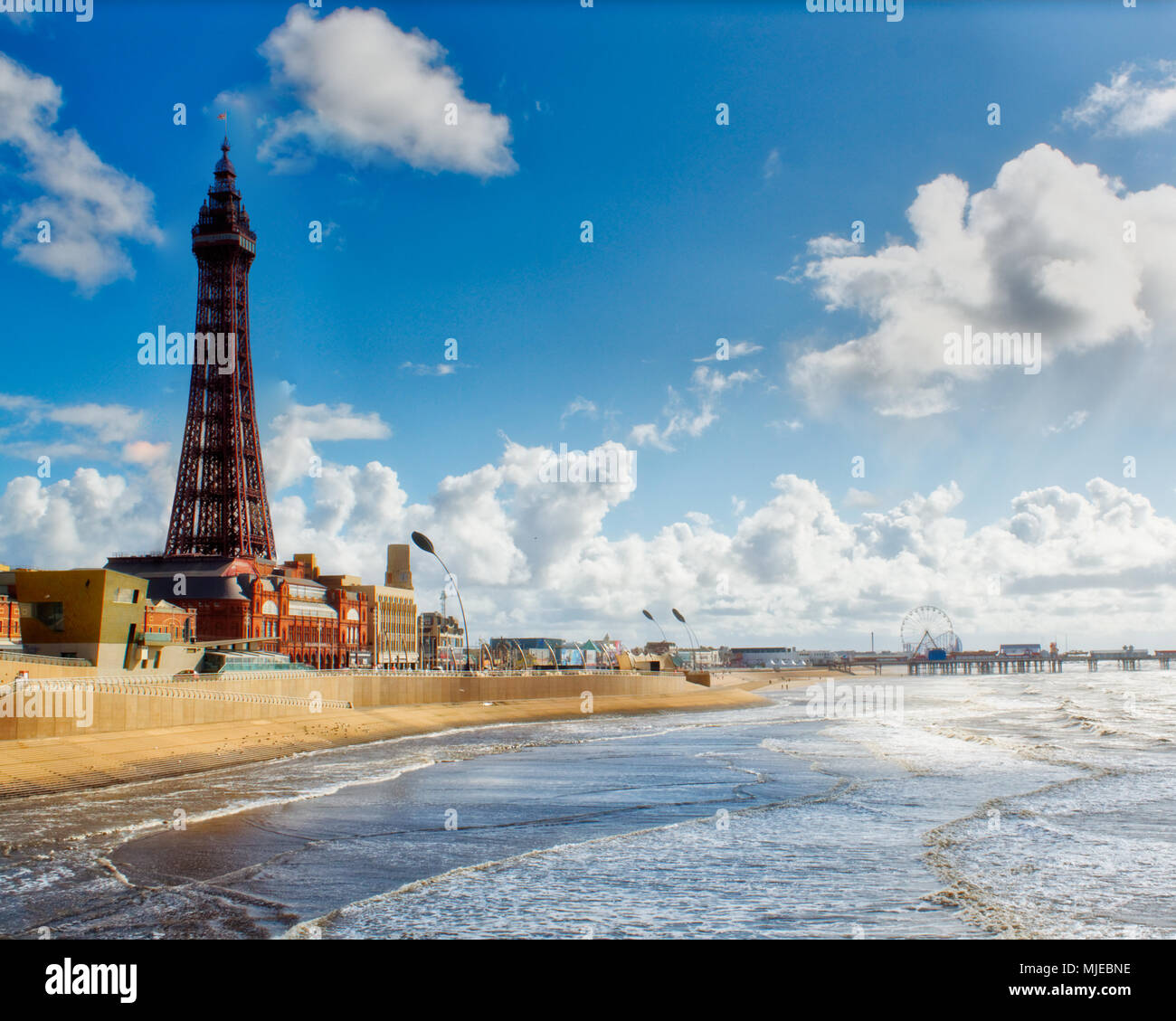 Blackpool Tower Stockfoto