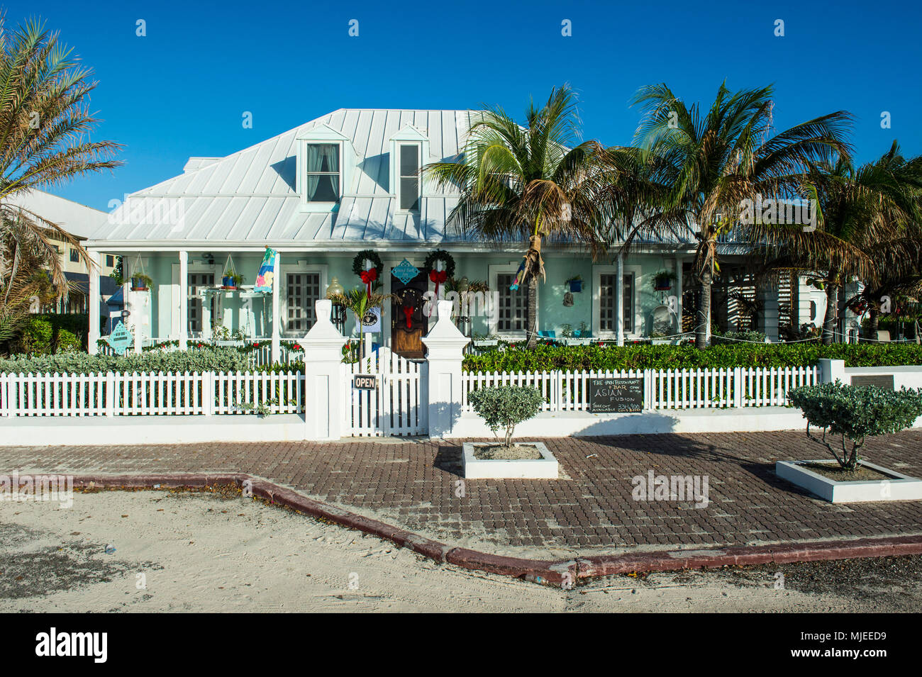 Cockburn Town, Grand Turk, Turks- und Caicosinseln Stockfoto