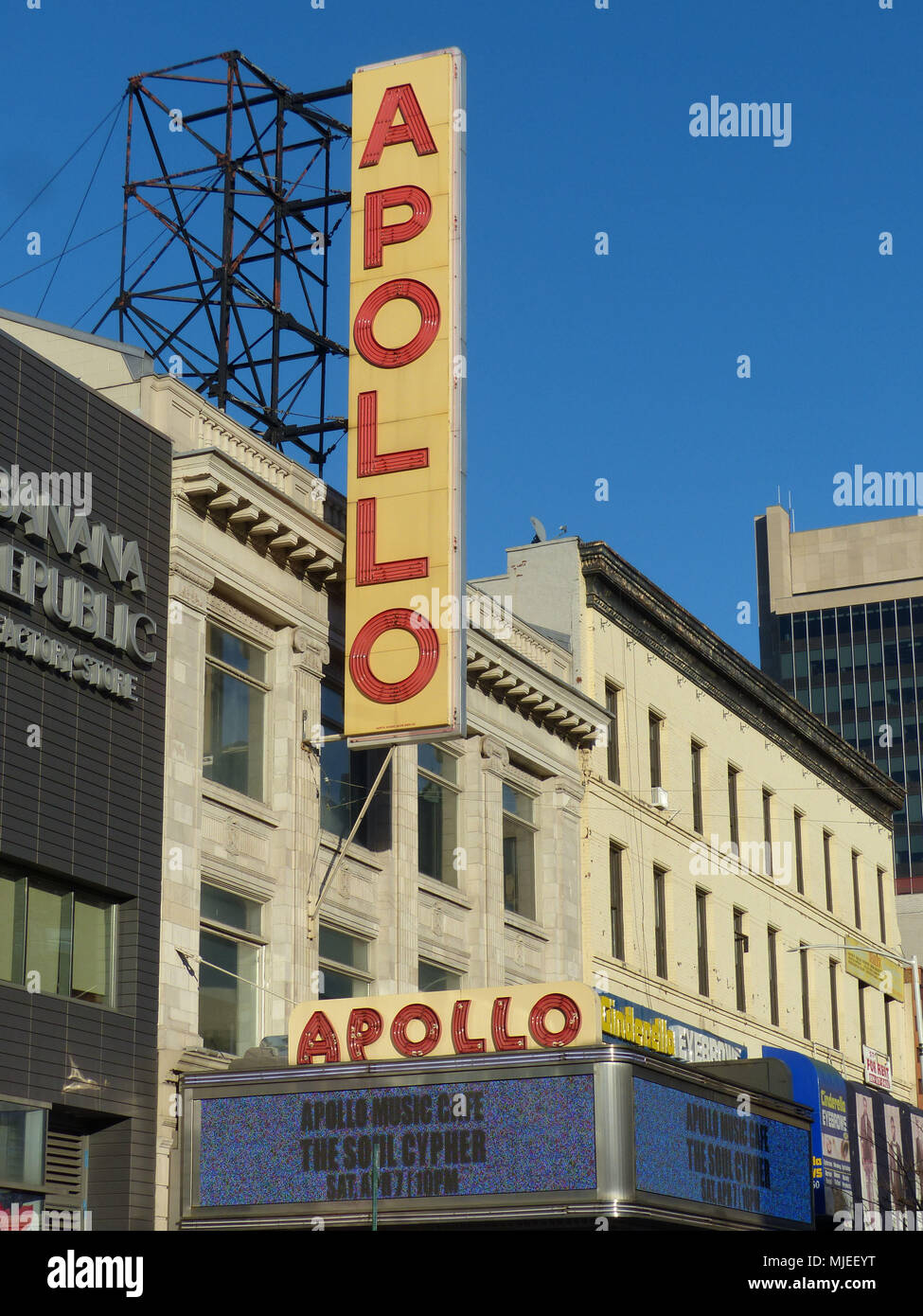 Das Apollo Theater in Harlem, New York City Stockfoto
