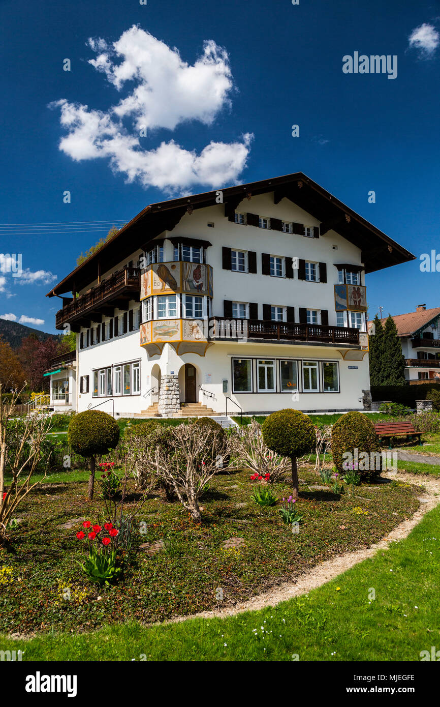 Deutschland Bayern Tegernsee Alpen Bad Wiessee Traditionellen