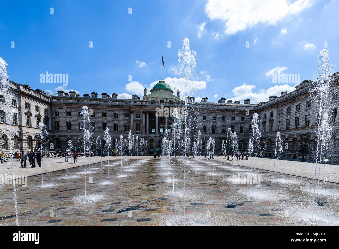 Somerset House in London Stockfoto