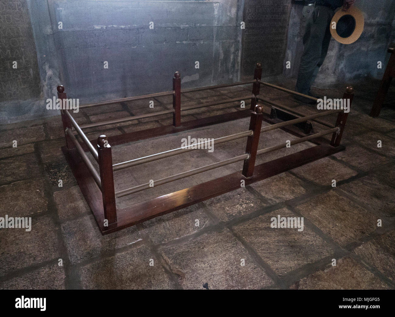 Kerala die wohlhabendsten Staat in Indien, mit Tee, Gewürze und Tourismus, Vasco da Gama kolonisiert für Portugiesisch und gibt es in Cochin begraben Stockfoto