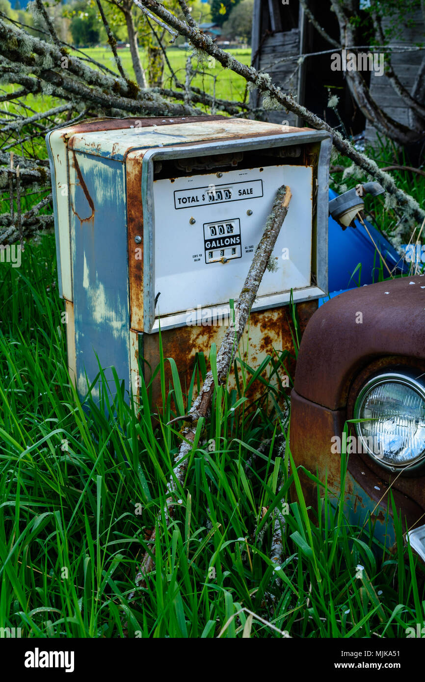 In der Zeit eingefroren Stockfoto