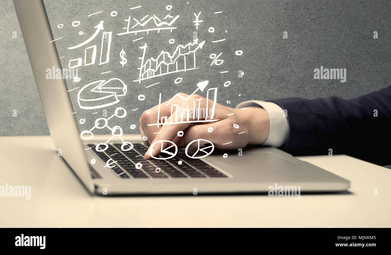 Exponential Growth Chart Stockfotos & Exponential Growth ...