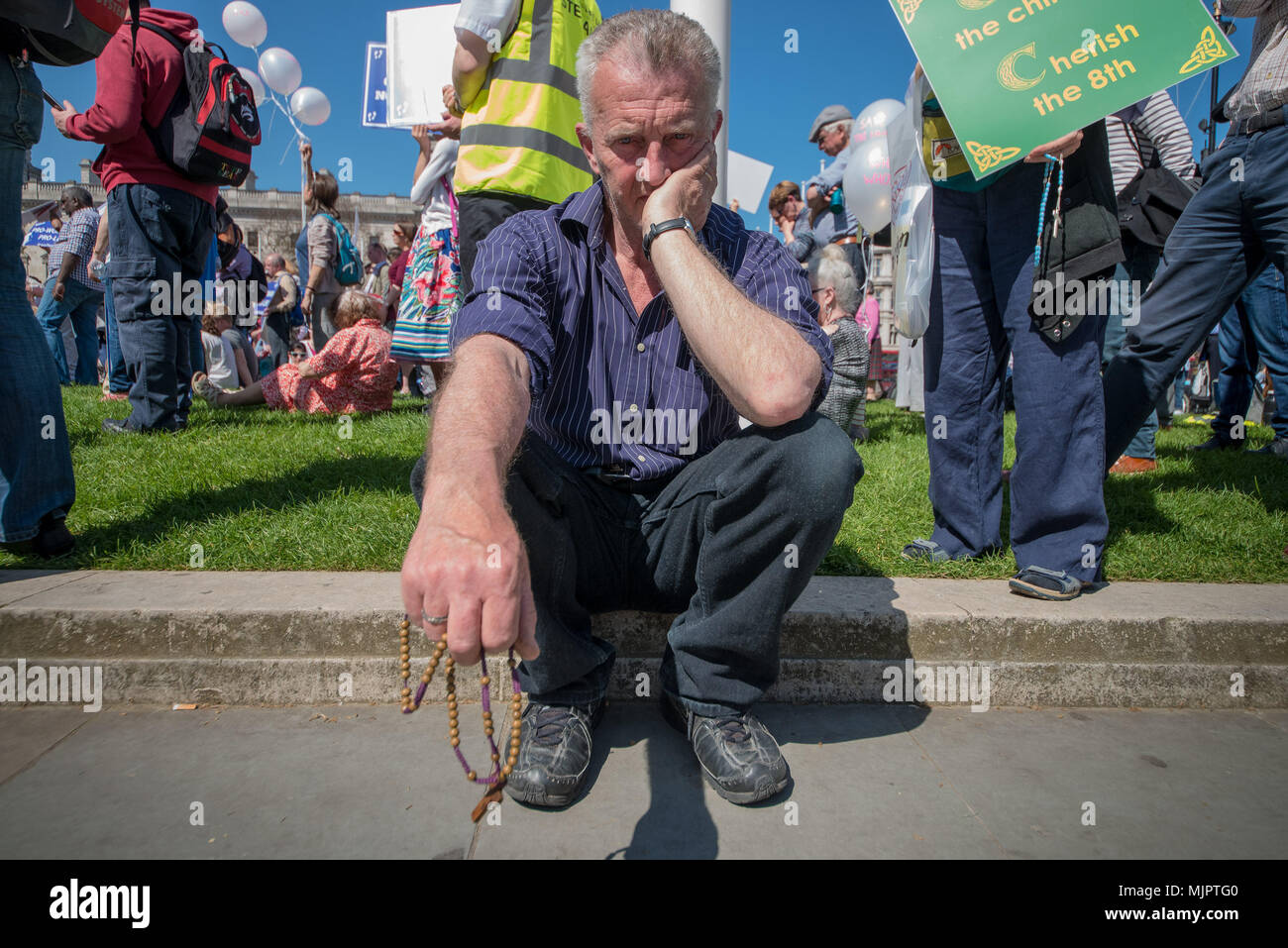 London, UK, 5. Mai 2018. Die Marken kommen nur wenige Wochen vor der Volksabstimmung in Irland über die achte Änderung. Irland geht in den Umfragen am 25. Mai. Sie werden gefragt, ob Sie die Achte Änderung der Verfassung, der die gleichen Rechte für die Mutter und ihr ungeborenes Kind zu behalten. 5 Mai, 2018. Credit: Velaren Grant/ZUMA Draht/Alamy leben Nachrichten Stockfoto