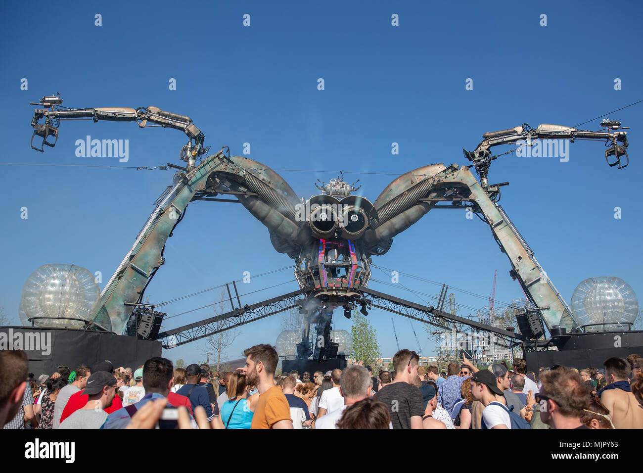 London, England. 5. Mai 2018, Arcadia London 10-Jähriges Festival in der Queen Elizabeth Olympic Park am 5 Mai, 2018, London. England. © Jason Richardson/Alamy leben Nachrichten Stockfoto