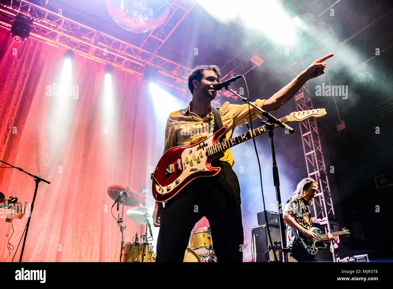 Leeds, UK, 5. Mai 2018. Die Impfstoffe führen Sie Live at Leeds 2018 bei O2 Academy 05.05.2018 Credit: Gary Stafford/Alamy leben Nachrichten Stockfoto