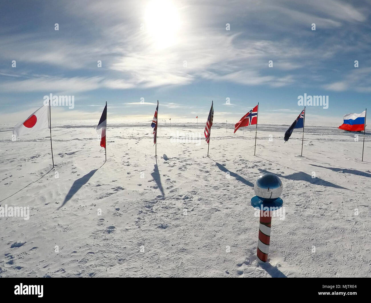 Geographischer Südpol Stockfotos und -bilder Kaufen - Alamy