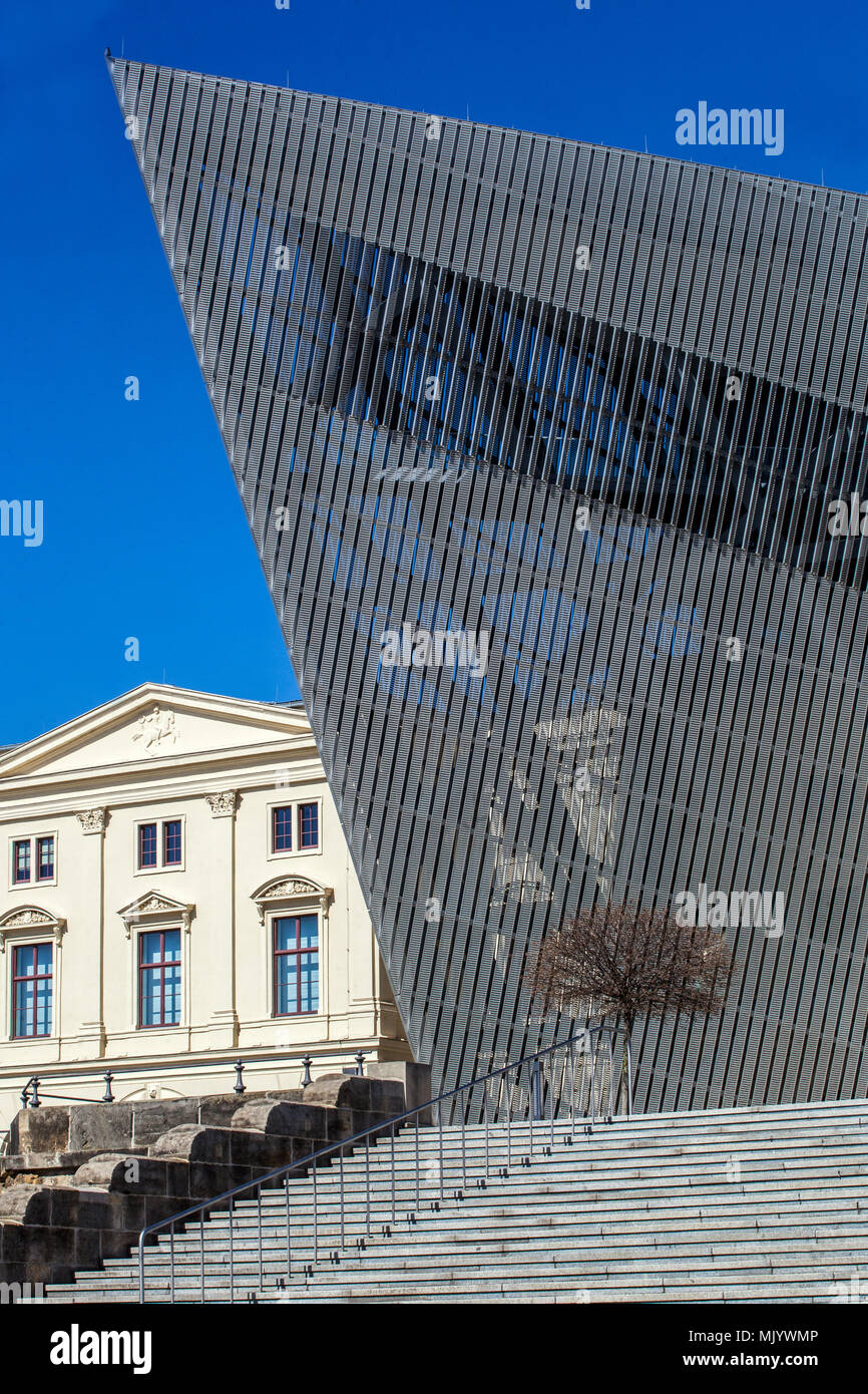 Bundeswehr Militärhistorisches Museum, Dresden, Albertstadt, Sachsen, Deutschland, Europa Stockfoto