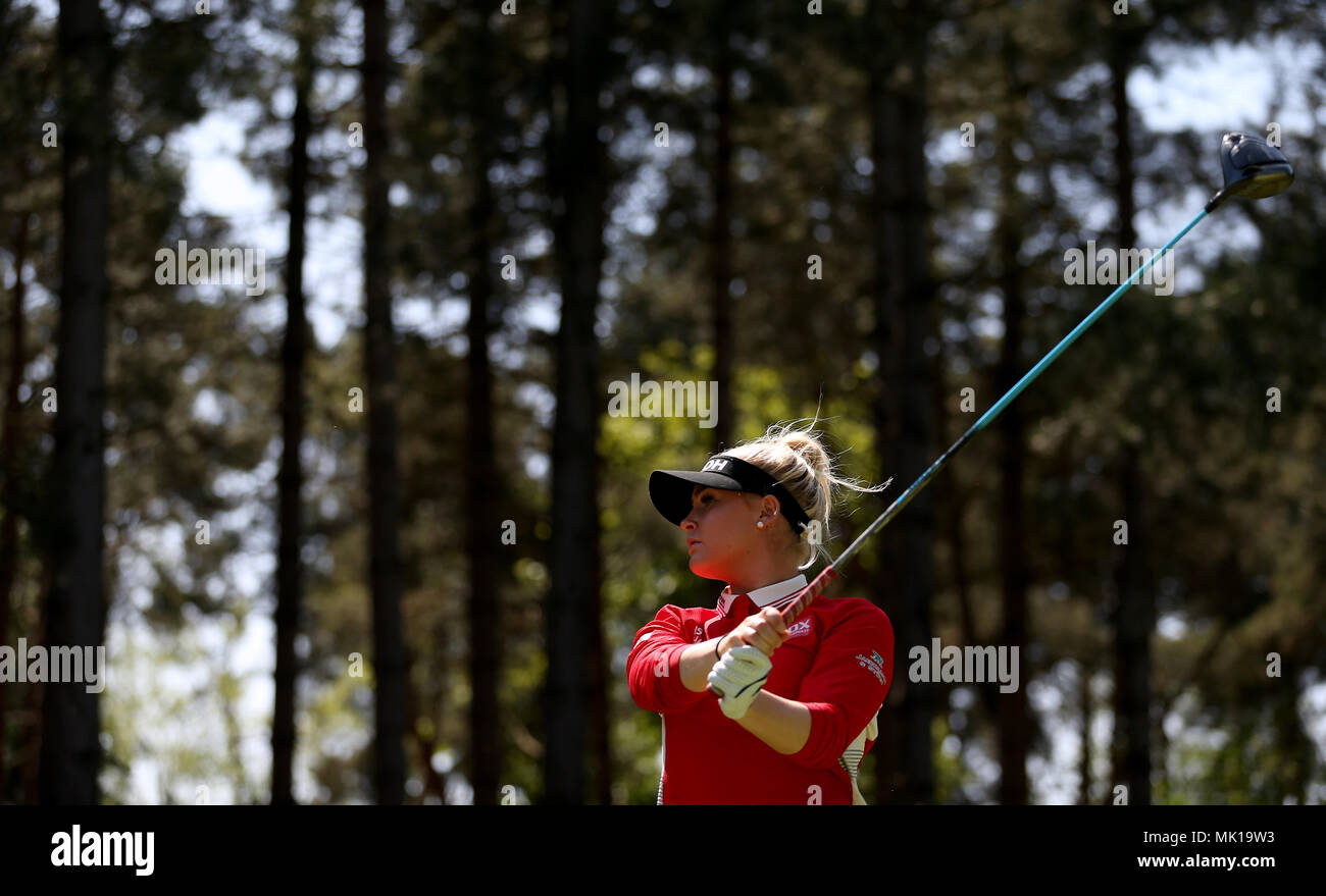 England's Charley Rumpf in Tag zwei des Golf Sixes Turnier in Centurion, Club, St Albans. Stockfoto