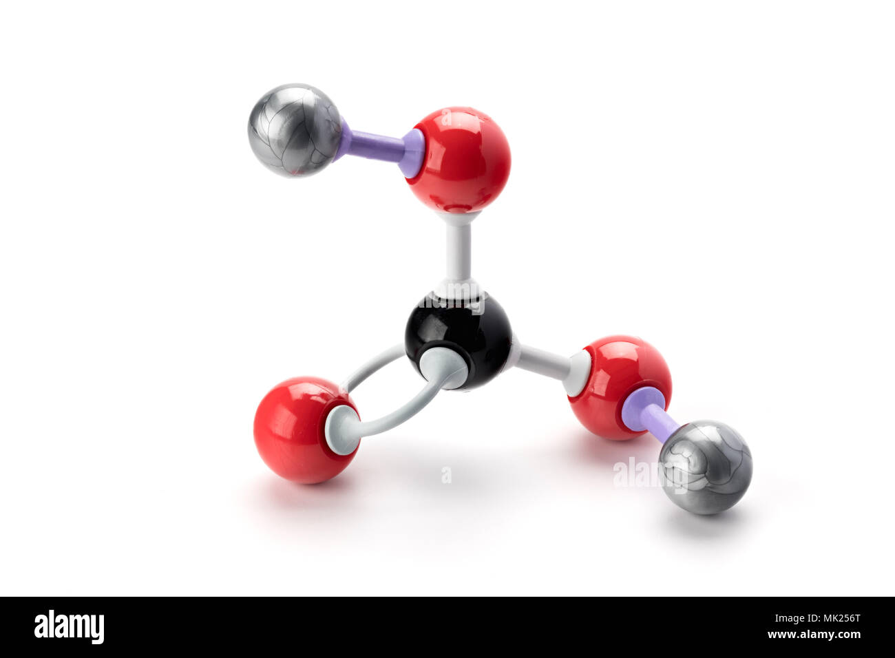 Molekül, das im Chemieunterricht der Natriumcarbonat Molekül eingesetzt werden könnten. Stockfoto