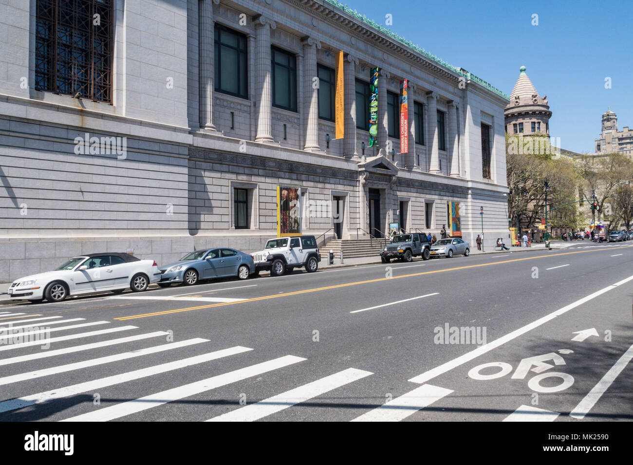 New York Historical Society Museum und Bibliothek, 170 Central Park West, New York City, USA Stockfoto