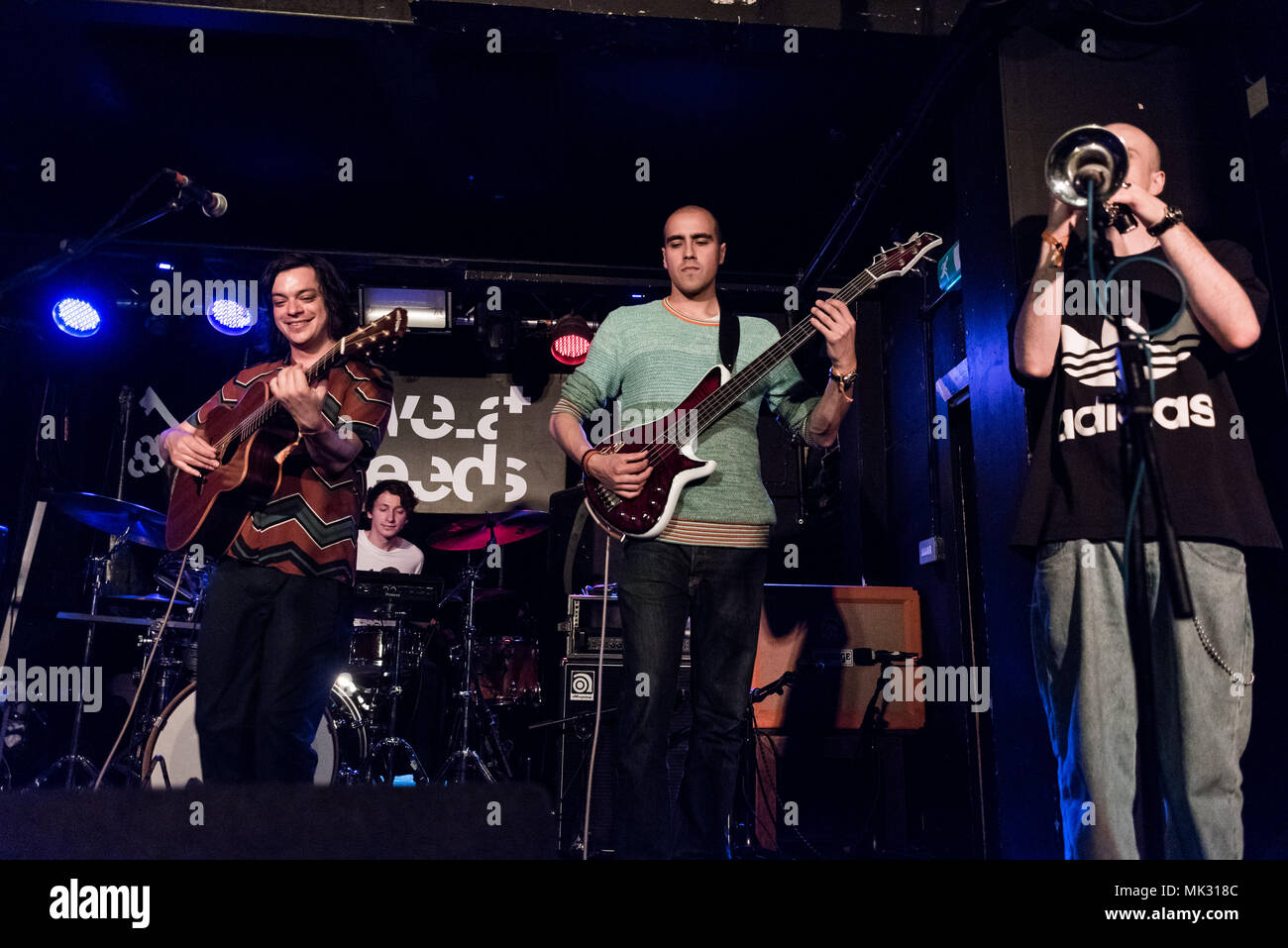 Leeds, UK, 6. Mai 2018. Get Cape Wear Cape Fly durchführen Geheimnis Live at Leeds 2018 im Key Club 05.05.2018 Credit: Gary Stafford/Alamy Leben Nachrichten festlegen Stockfoto