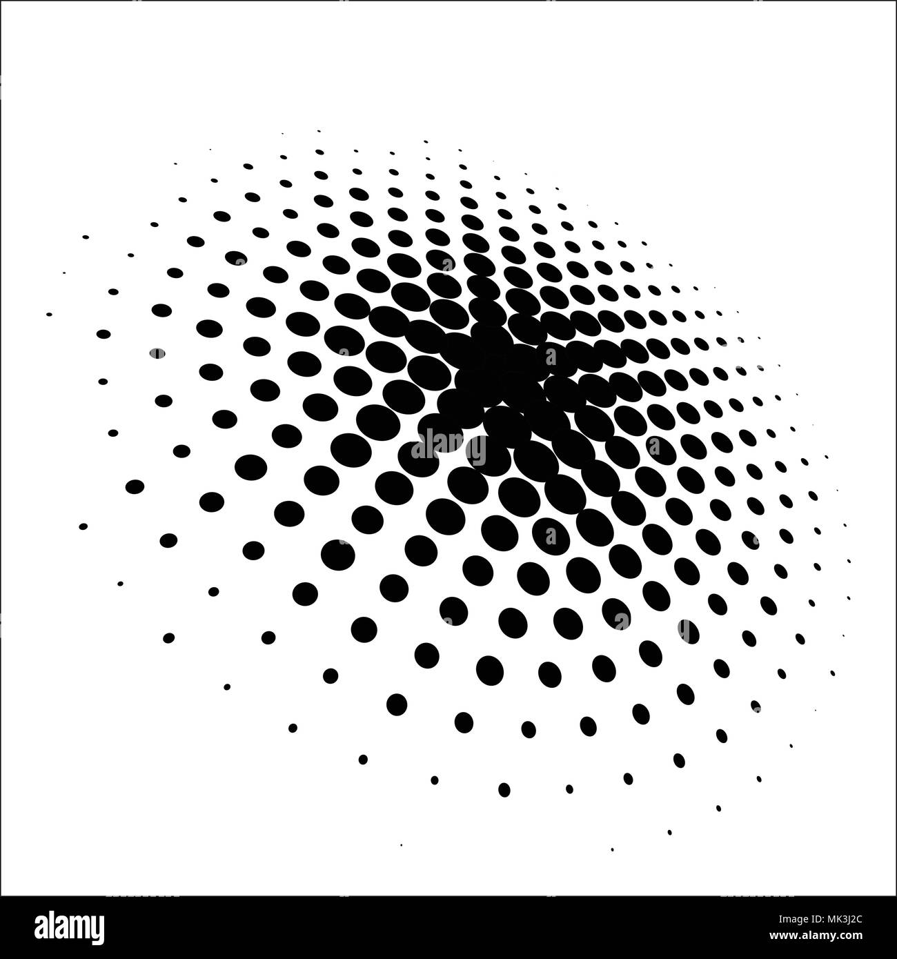 Dot Pattern Rasterpunkte Design. Halbtonmuster vector Hintergrund ...