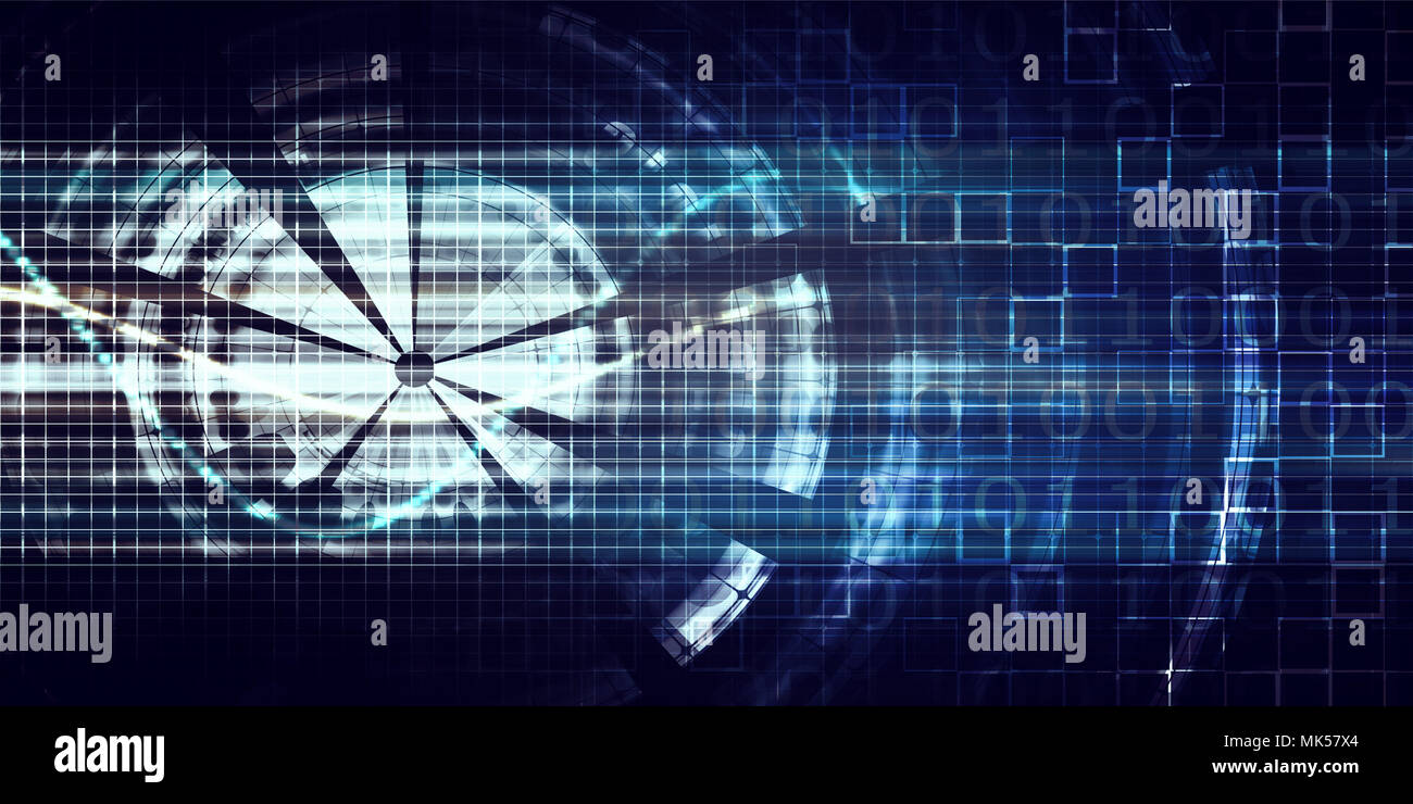 Risikomanagement und Analysebericht und Info Stockfoto