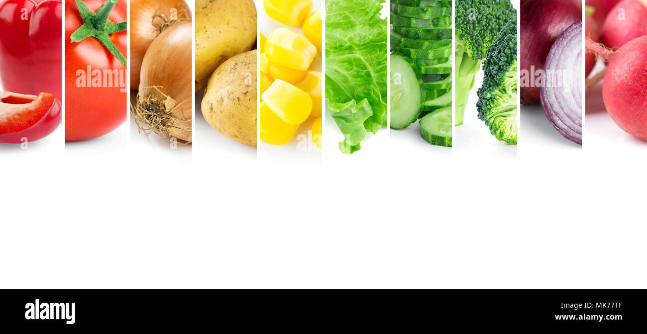 Gemüse. Gesunde Ernährung-Konzept. Frische Lebensmittel Stockfoto