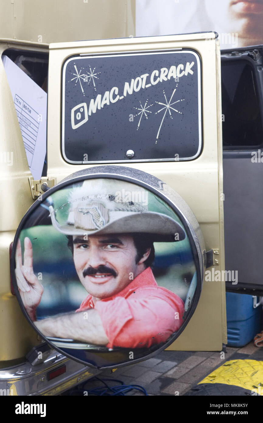 Mack nicht essen Lkw mit Burt Reynolds riss auf Stockfoto