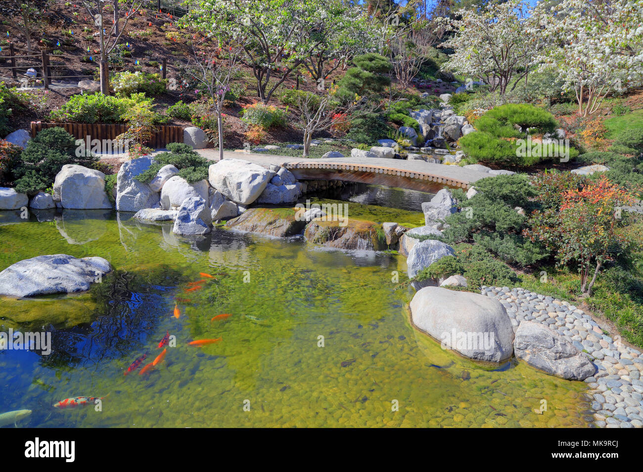San Diego, Kalifornien, USA - Februar 9, 2018: Japanische Freundschaft Garten an der Balboa Park in San Diego. Stockfoto