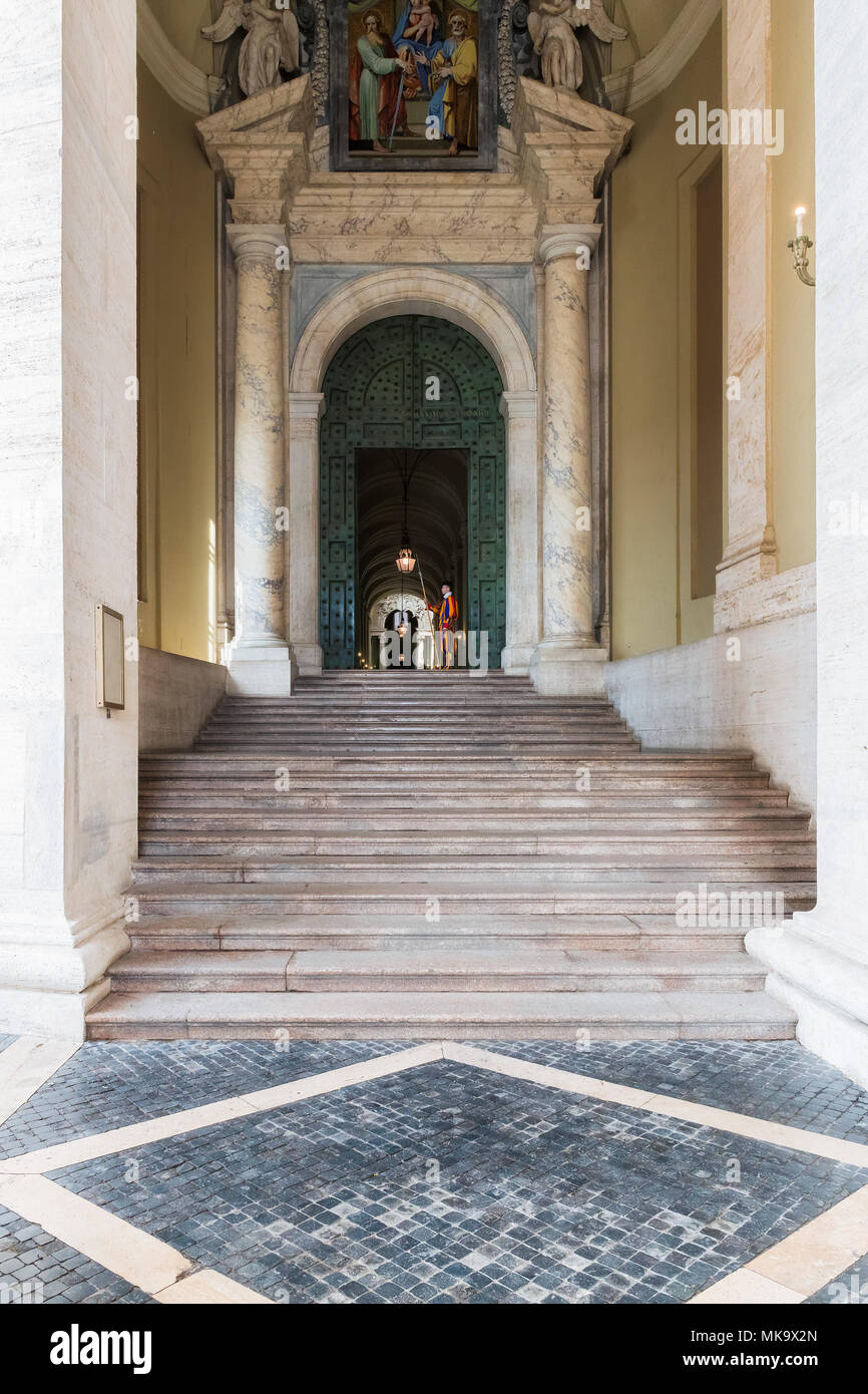 St. Peters Basilica, Vatikan Stockfoto