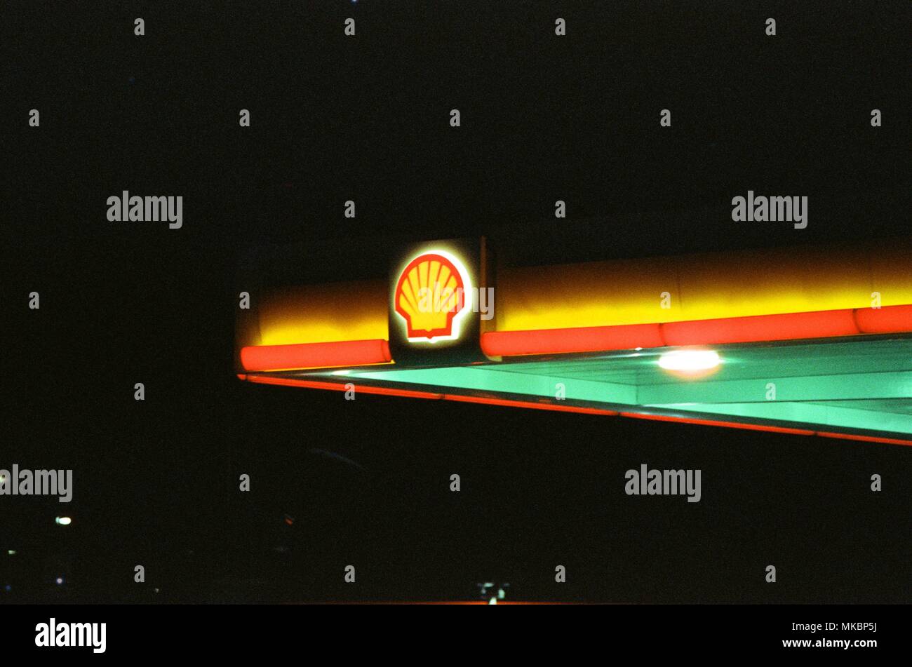 Noch im Jahr 2018 getroffen Stockfoto