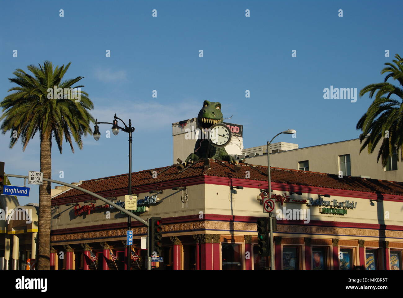 Hollywood Boulevard Stockfoto